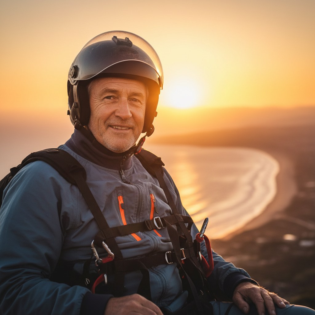 Kurucu ve baş pilot Deniz Aksoy